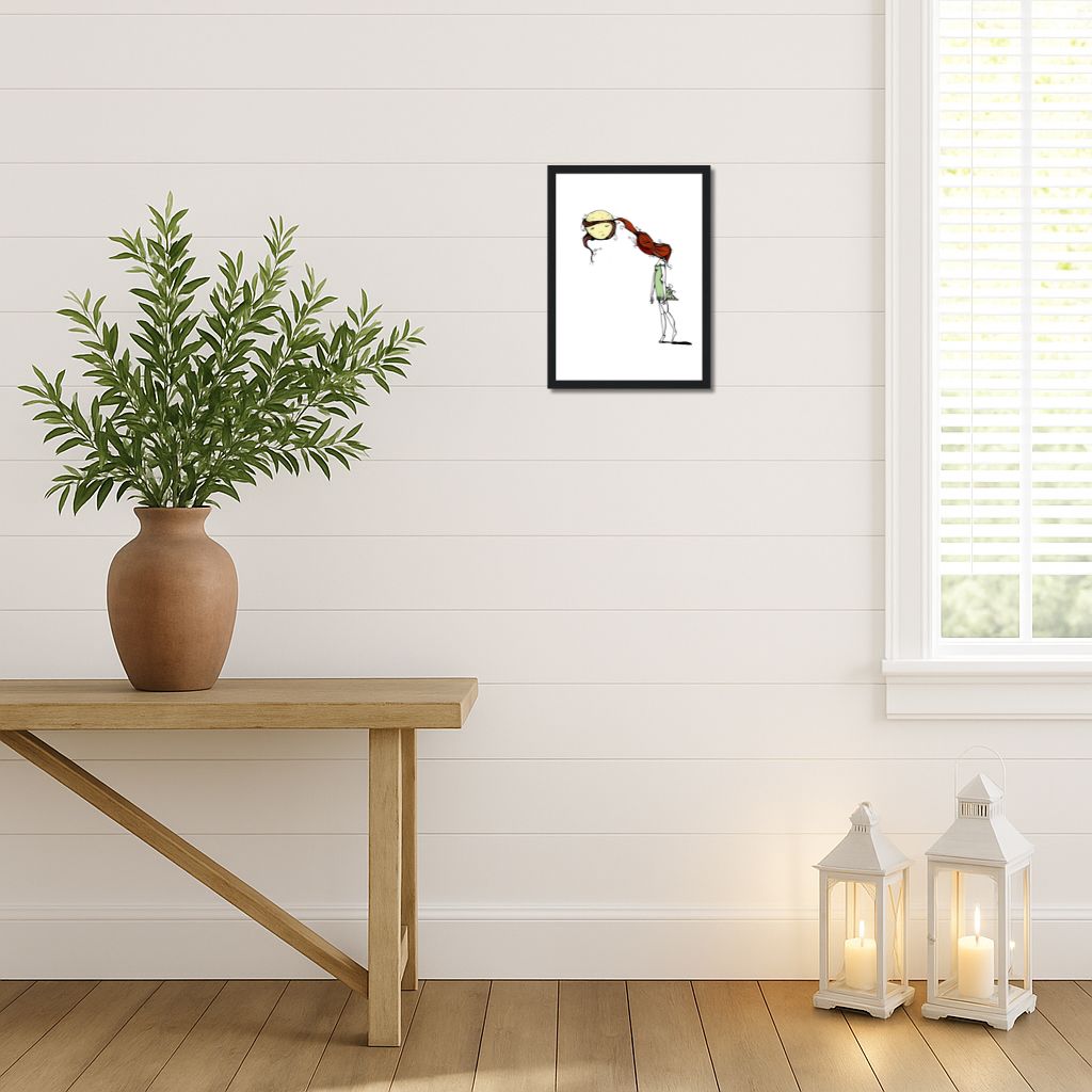 Lunatic LoQuiTa Framed Poster
