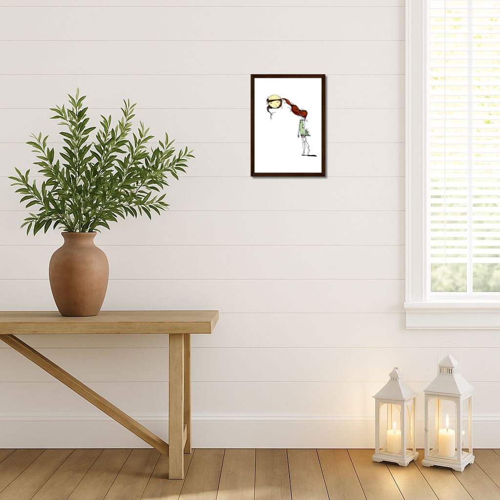 Lunatic LoQuiTa Framed Poster