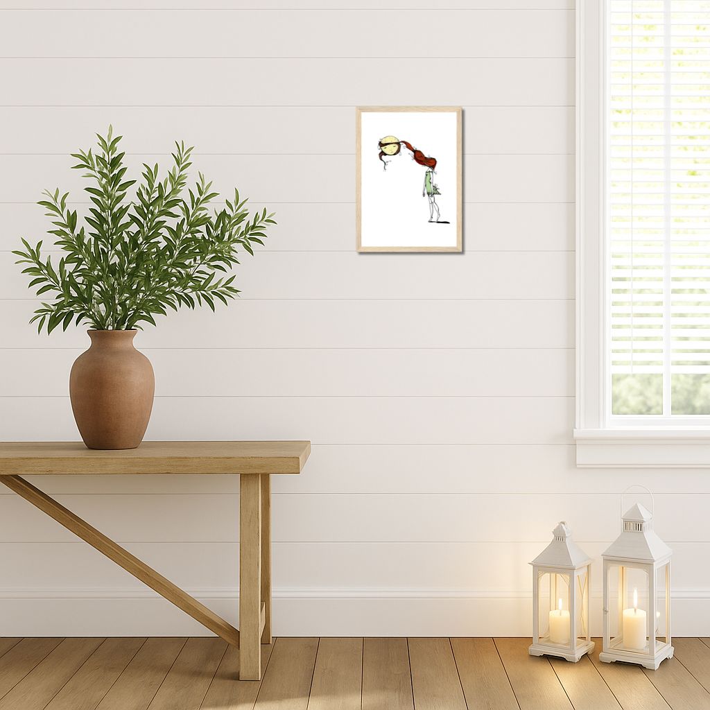 Lunatic LoQuiTa Framed Poster