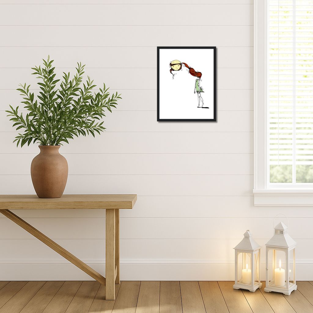 Lunatic LoQuiTa Framed Poster