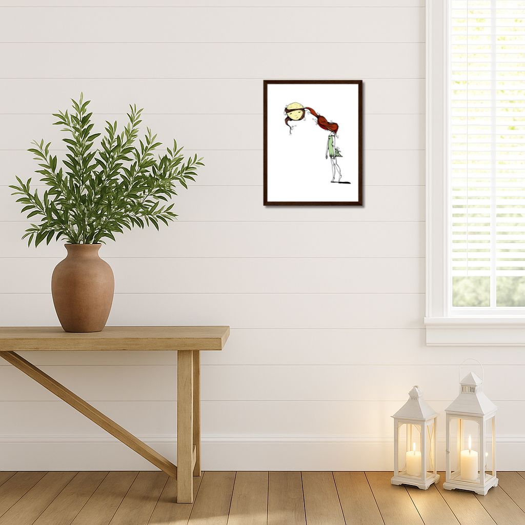 Lunatic LoQuiTa Framed Poster