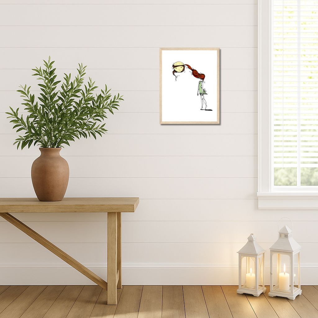 Lunatic LoQuiTa Framed Poster