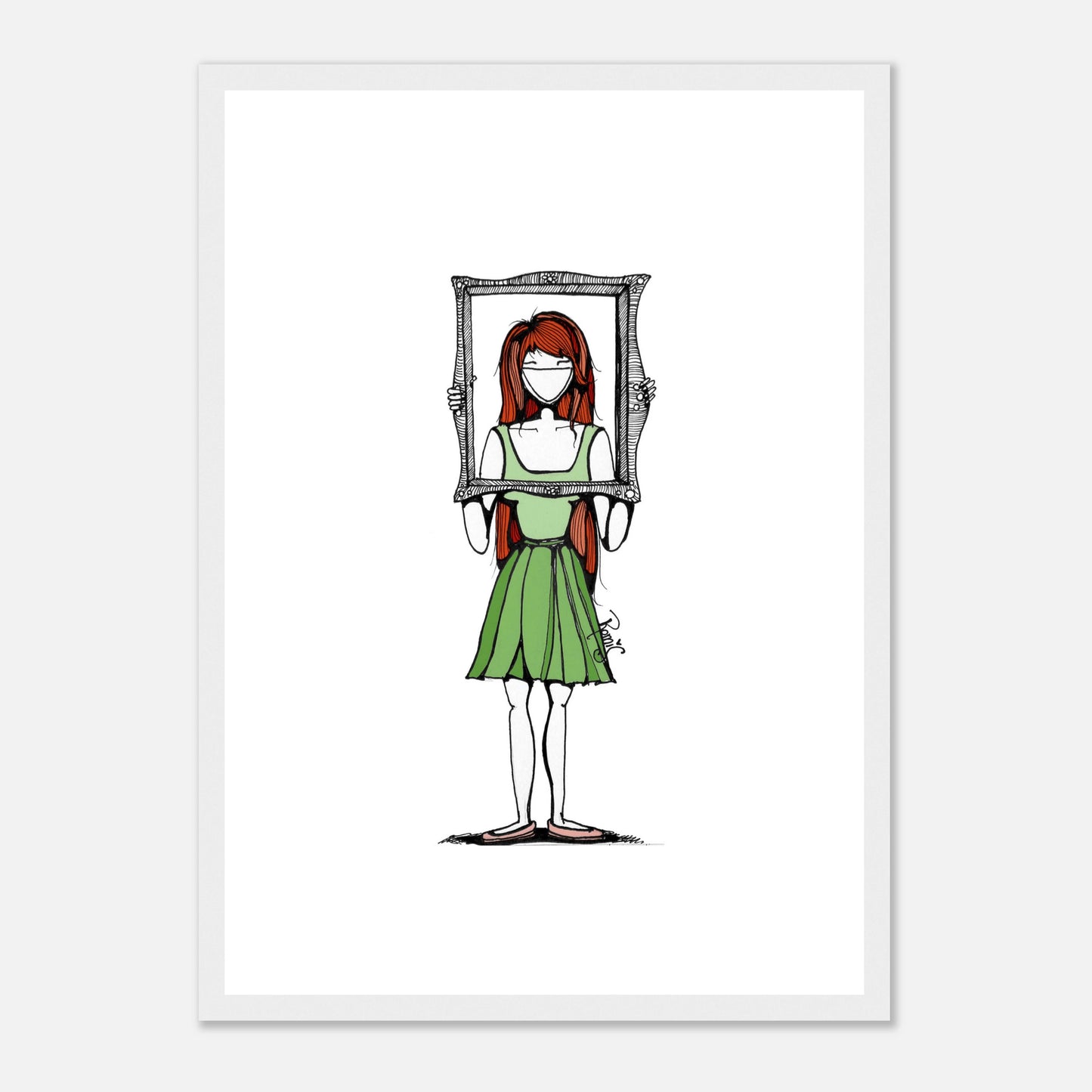 LoQuiTa Framed Piece of Art Framed Poster