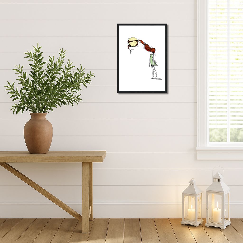 Lunatic LoQuiTa Framed Poster