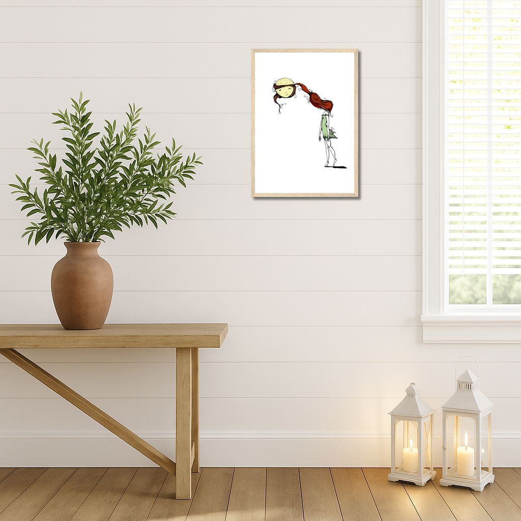 Lunatic LoQuiTa Framed Poster