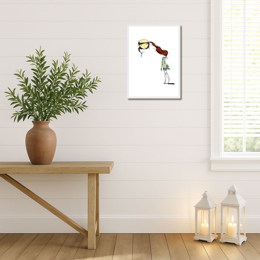 Lunatic LoQuiTa Framed Poster
