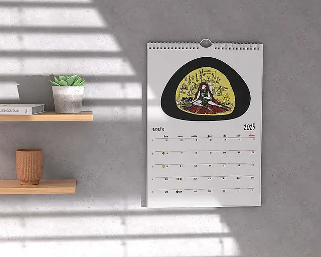 Wall Calendar 2025 – Europe and World