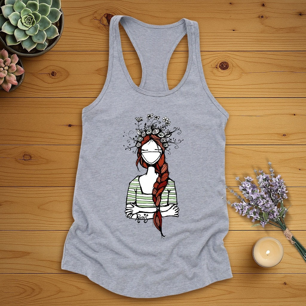 Spring in My Head Tank Top