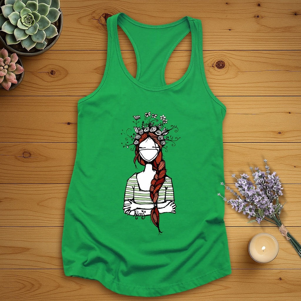 Spring in My Head Tank Top