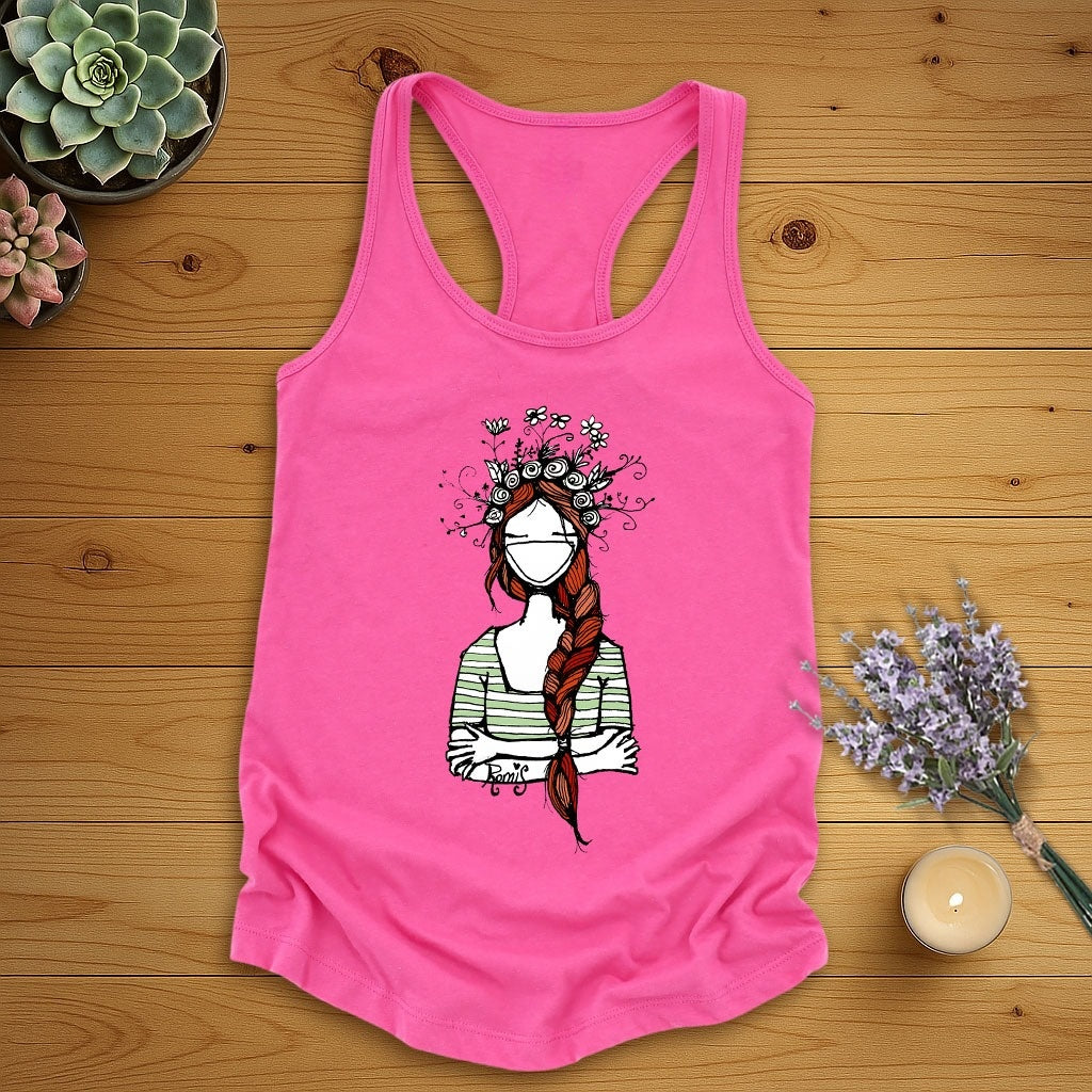 Spring in My Head Tank Top