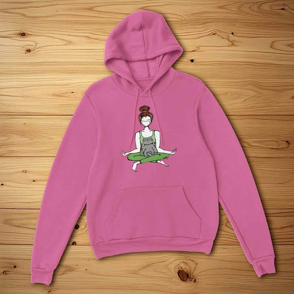 Cat-like Meditation Hoodie