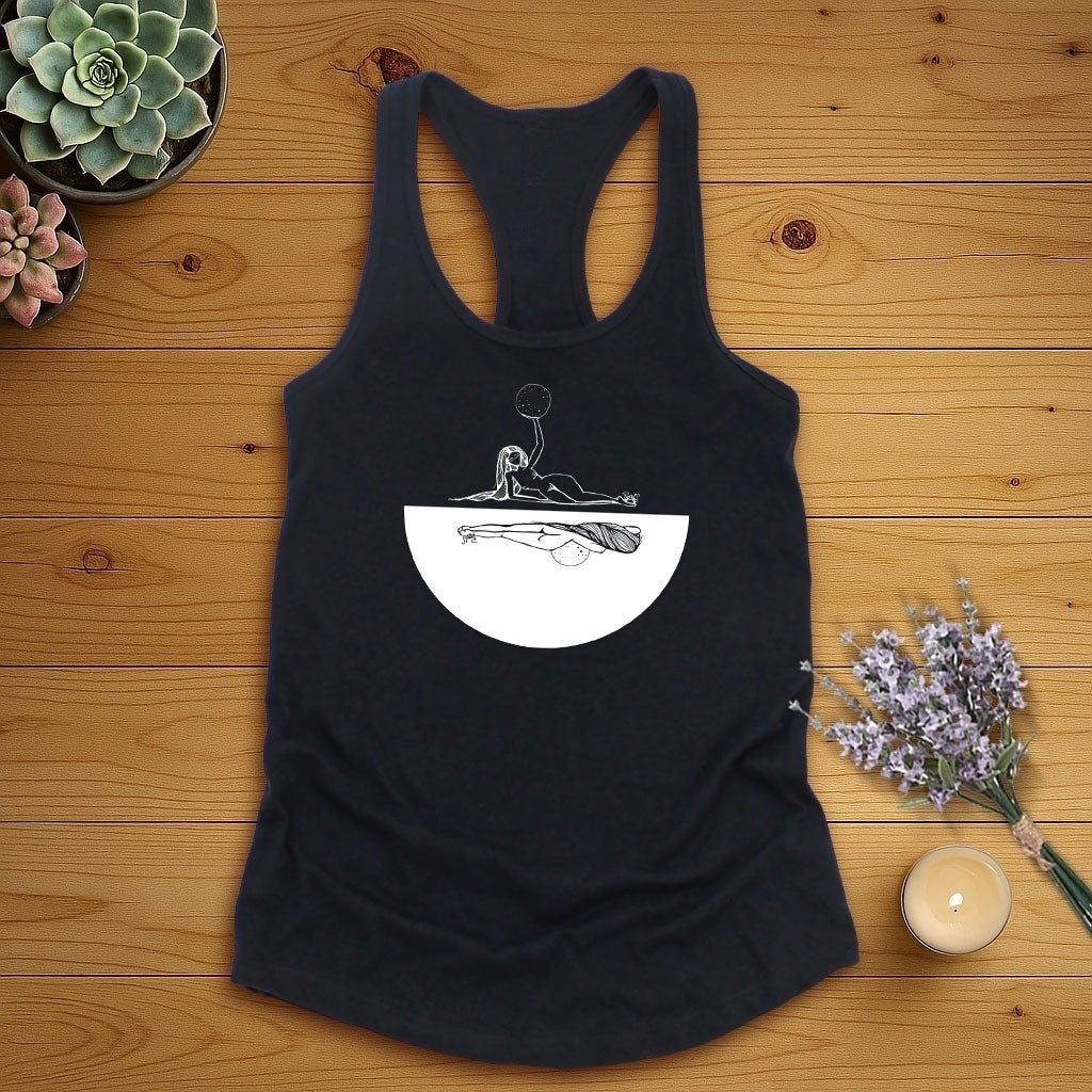 Polarities Tank Top – White Design