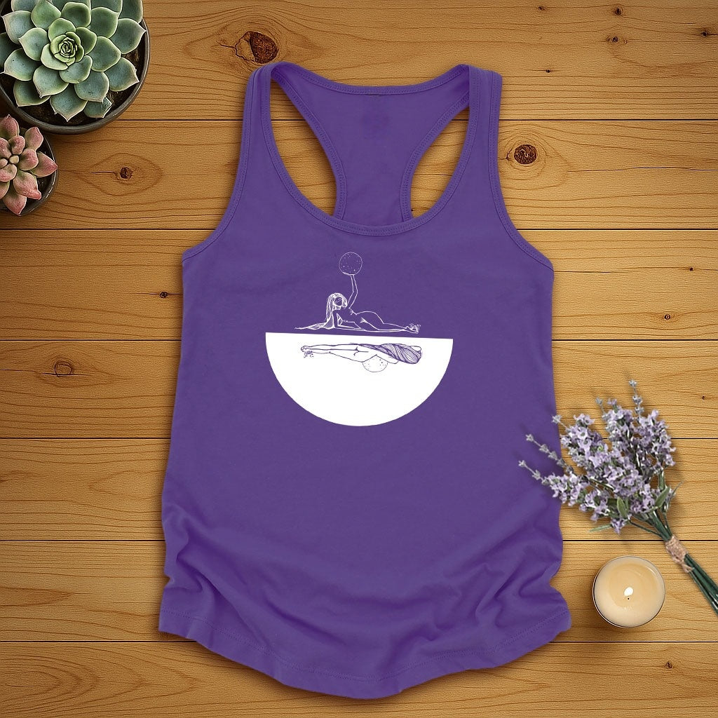 Polarities Tank Top – White Design