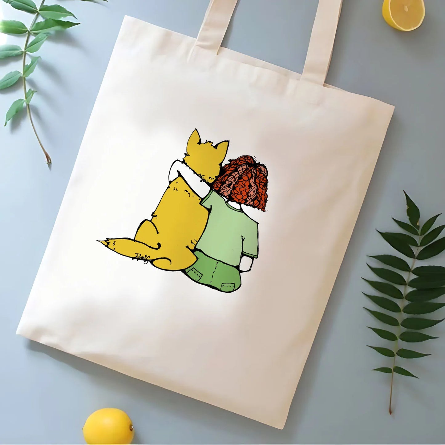 Canine Friend Tote Bag