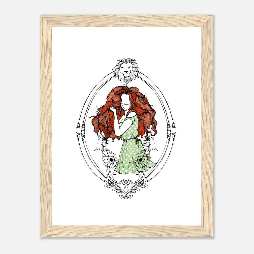 LoQuiTa Leonina Cuadro