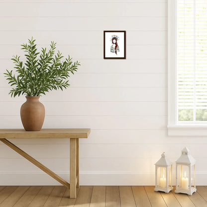 Spring in My Head Wooden Framed Poster
