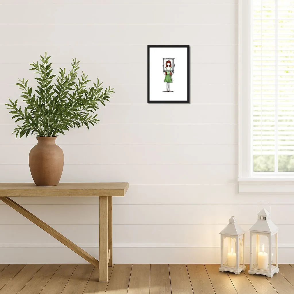 LoQuiTa Framed Piece of Art Framed Poster