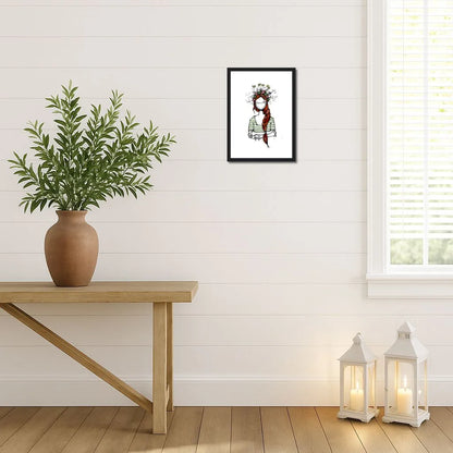 Spring in My Head Wooden Framed Poster