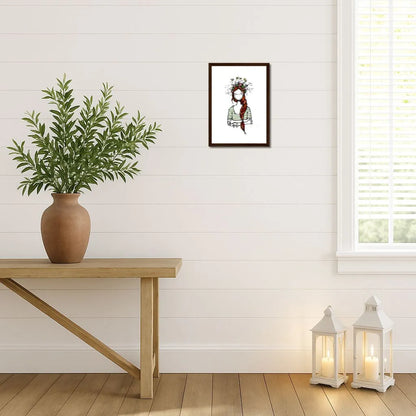 Spring in My Head Wooden Framed Poster