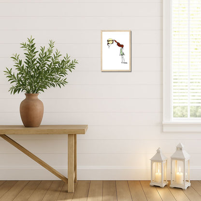 Lunatic LoQuiTa Framed Poster