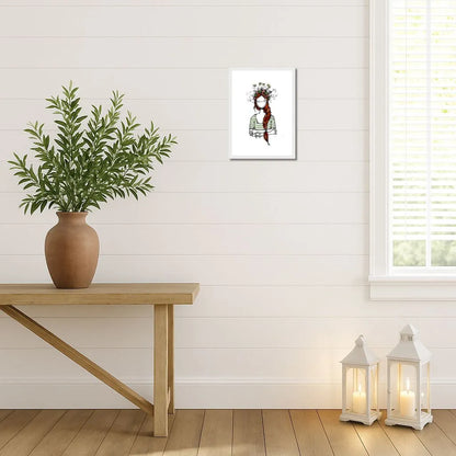 Spring in My Head Wooden Framed Poster