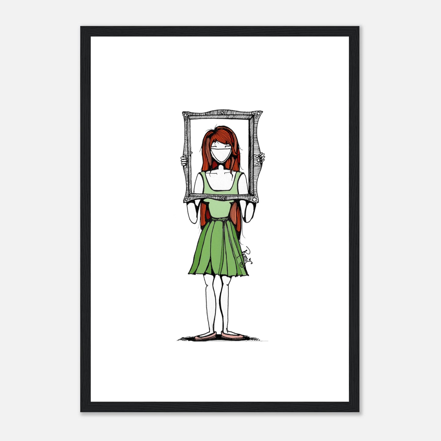 LoQuiTa Framed Piece of Art Framed Poster
