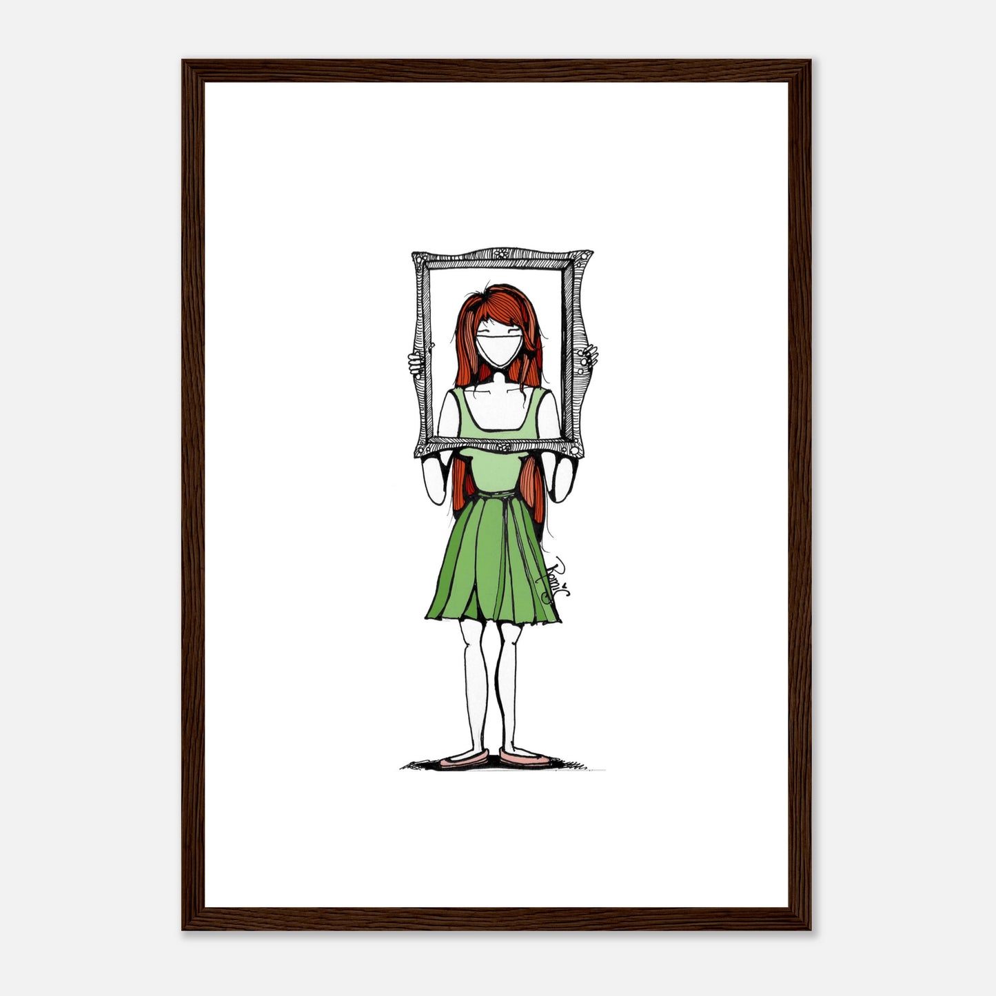 LoQuiTa Framed Piece of Art Framed Poster