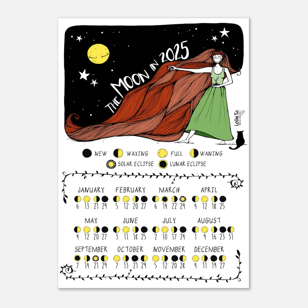 Lunar Calendar 2025 (Poster)