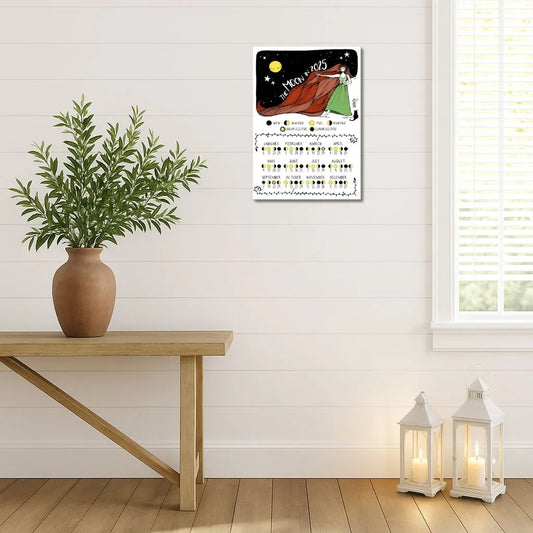 Lunar Calendar 2025 (Poster)