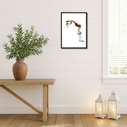 Lunatic LoQuiTa Framed Poster