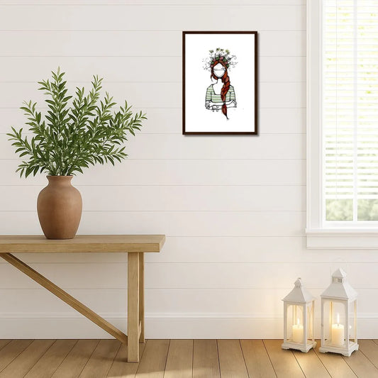 Spring in My Head Wooden Framed Poster