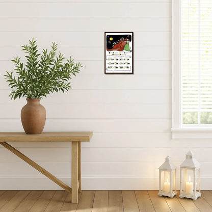 Lunar Calendar 2025 (Framed) – North