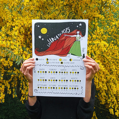 Lunar Calendar 2025 (Poster)