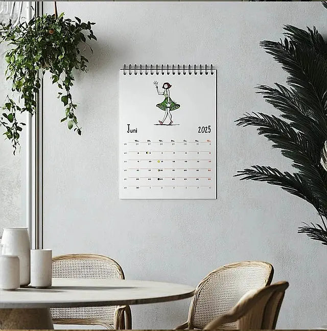 Wall Calendar 2025 – Europe and World