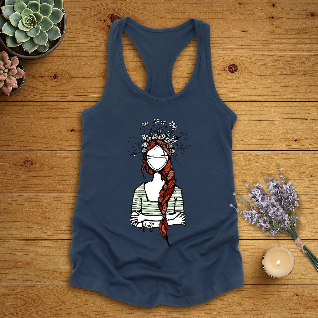 Spring in My Head Tank Top