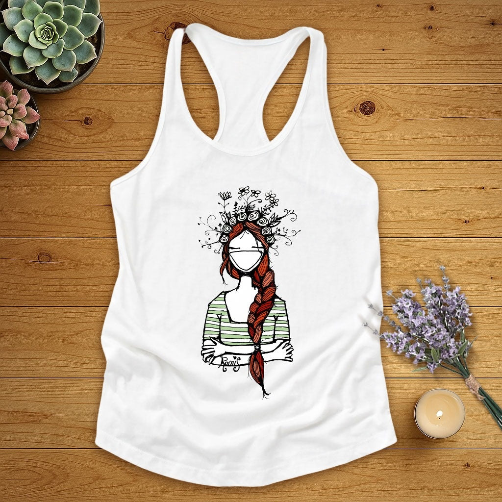 Spring in My Head Tank Top