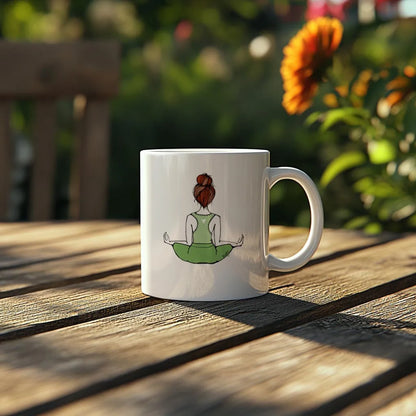 Cat-like Meditation Mug