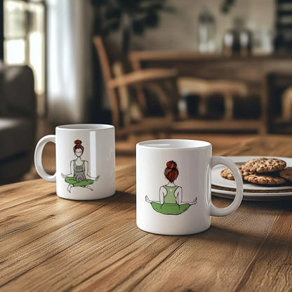 Cat-like Meditation Mug