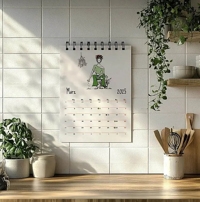 Wall Calendar 2025 – Europe and World