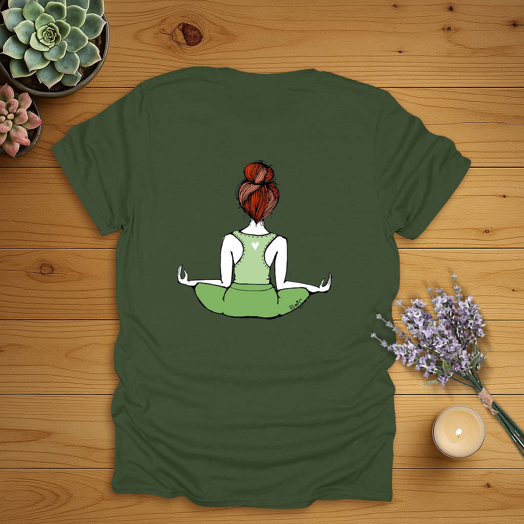 Cat-like Meditation T-Shirt