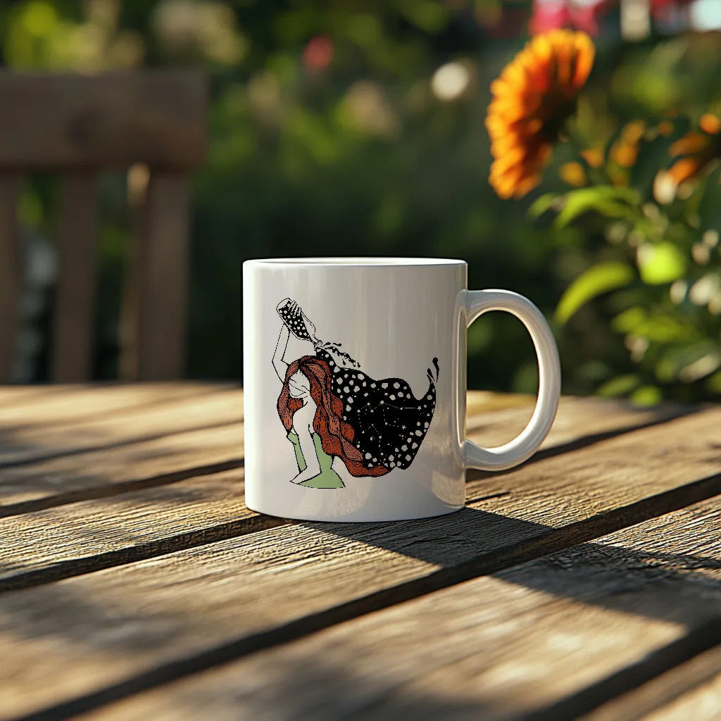 LoQuiTa Aquarius Ceramic Mug