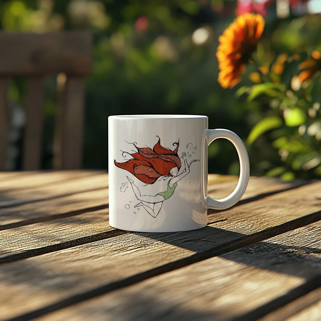 LoQuiTa Pisces Ceramic Mug