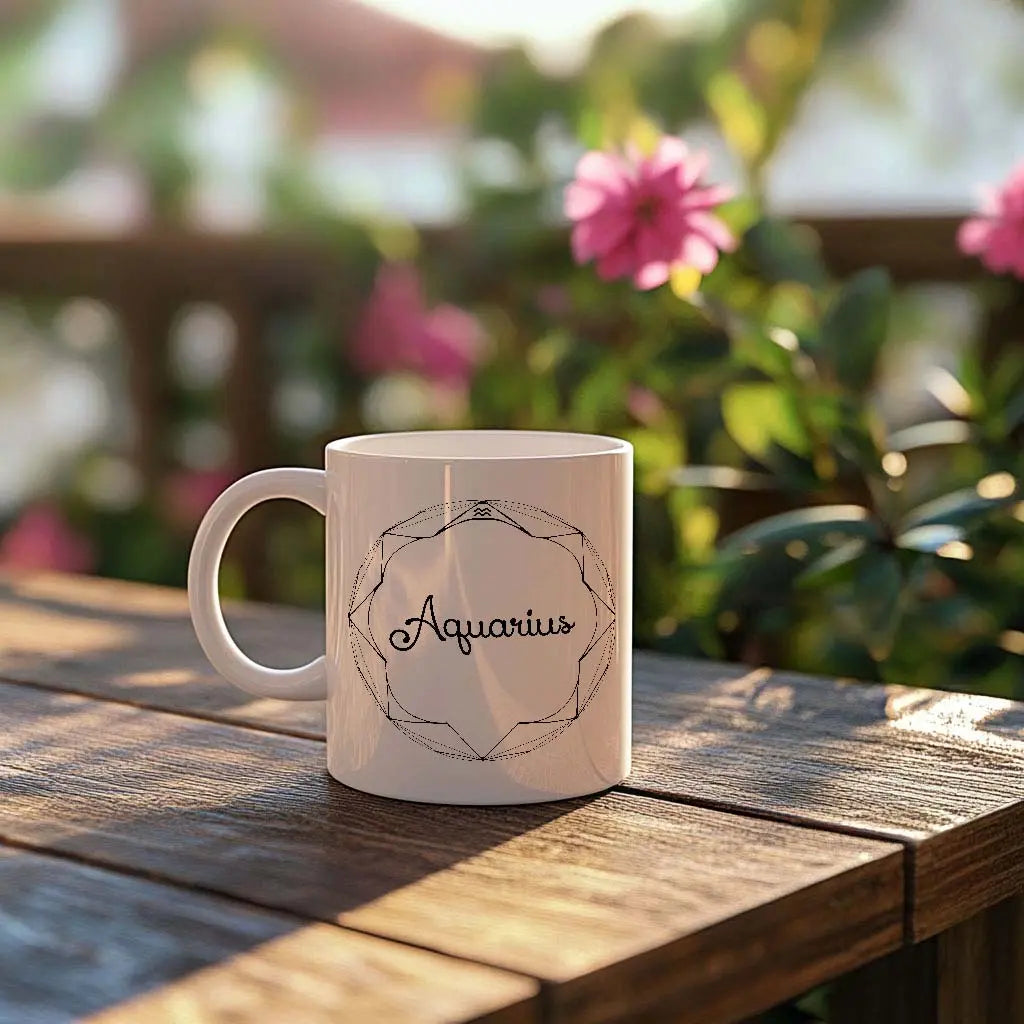 LoQuiTa Aquarius Ceramic Mug