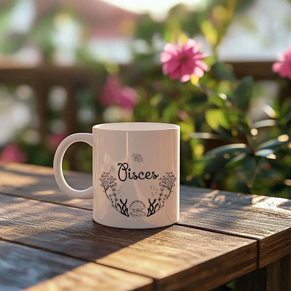 LoQuiTa Pisces Ceramic Mug