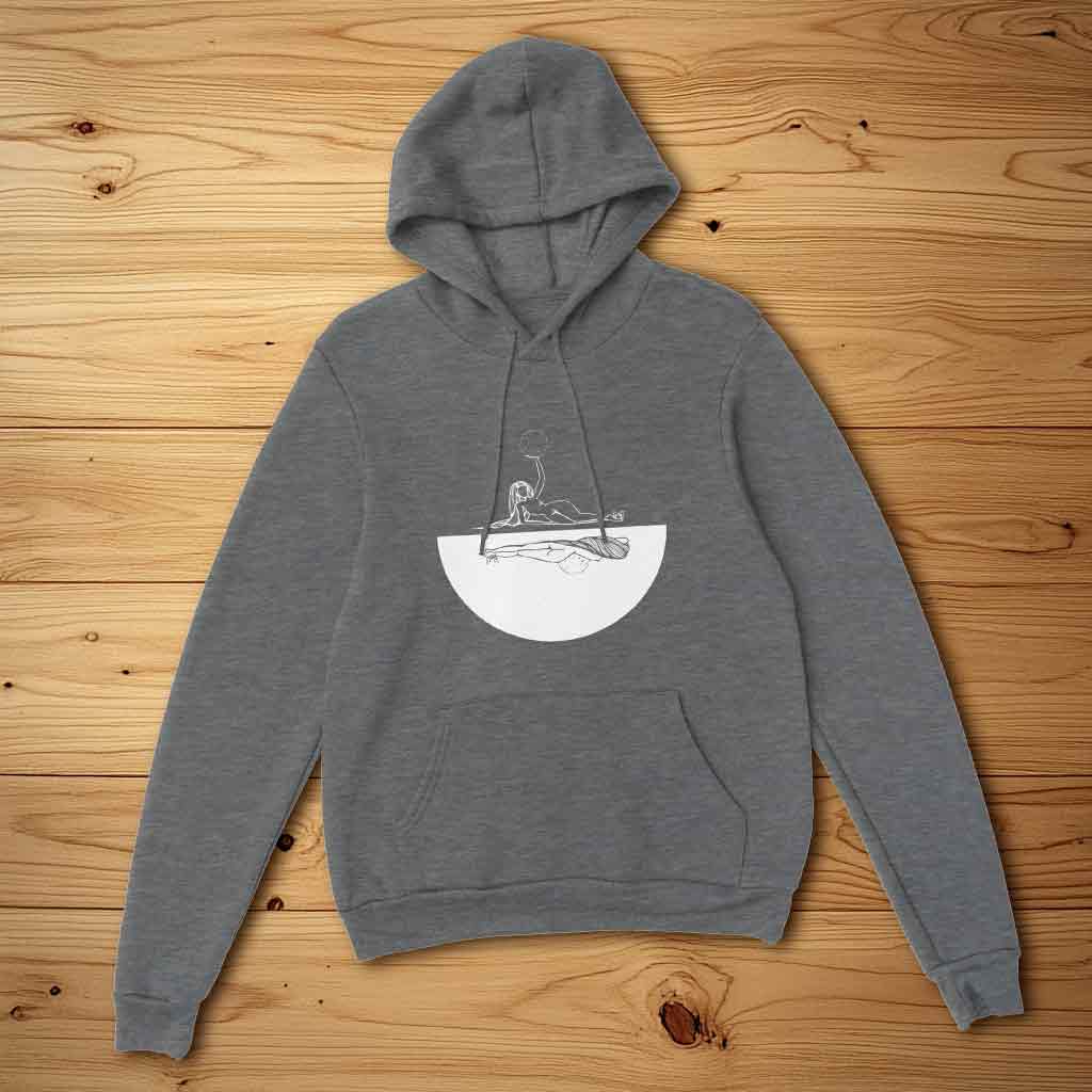 Polarities Hoodie – White Design