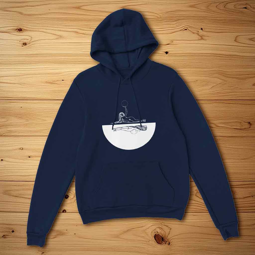Polarities Hoodie – White Design