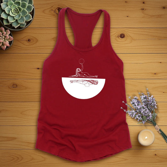 Polarities Tank Top – White Design