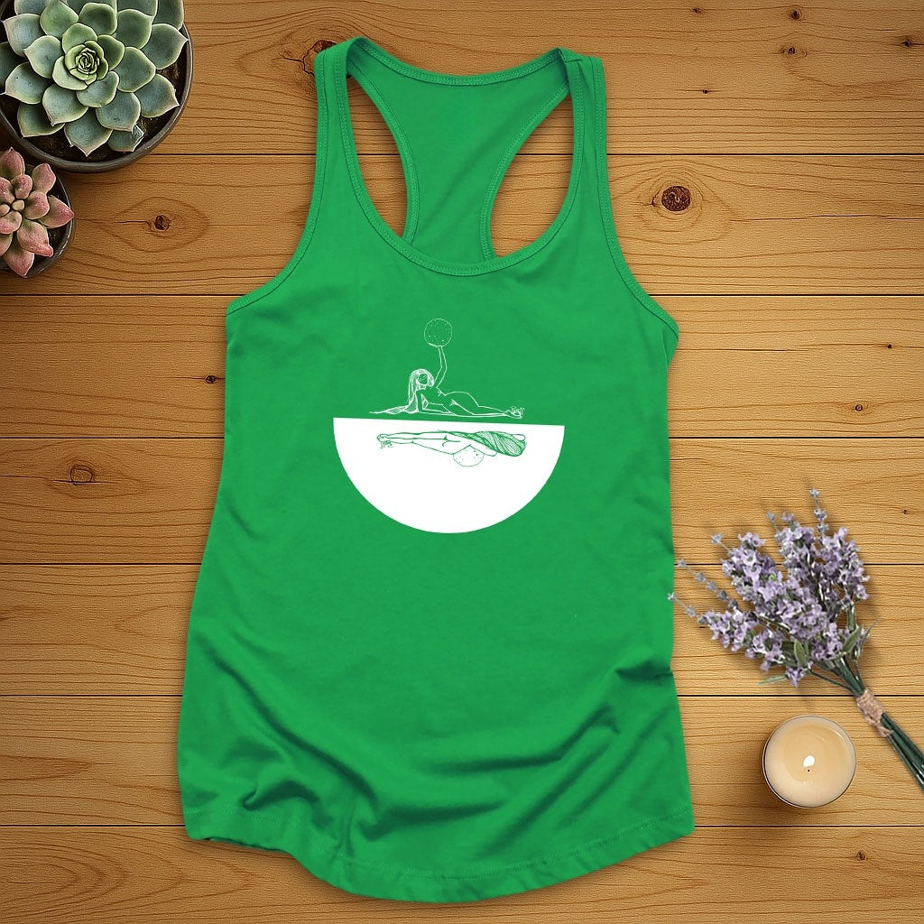 Polarities Tank Top – White Design