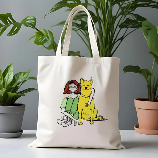 Canine Friend Tote Bag