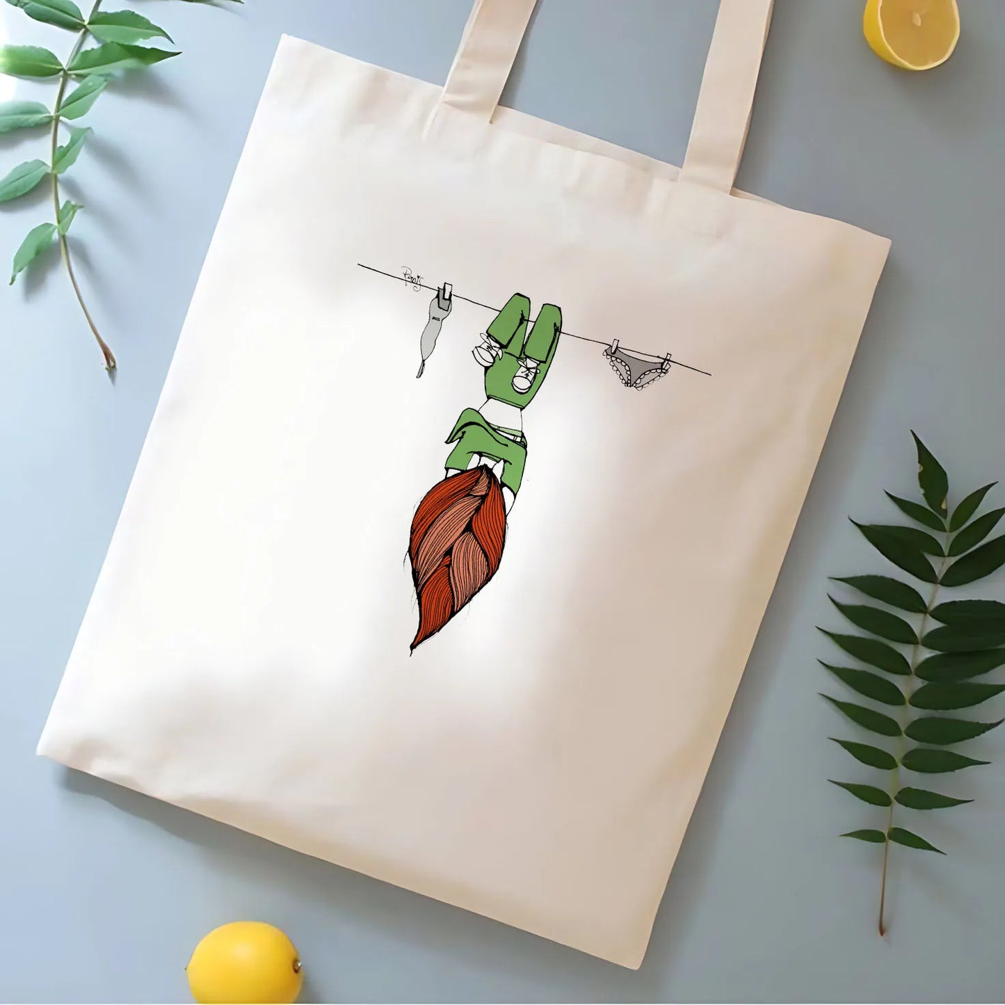 Hanging Loose Tote Bag